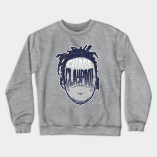 Chase Claypool Chicago Player Silhouette Crewneck Sweatshirt